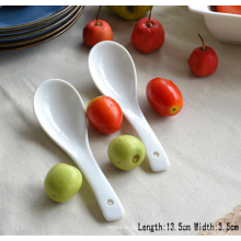 Hot sell porcelain personalized appetizer spoon